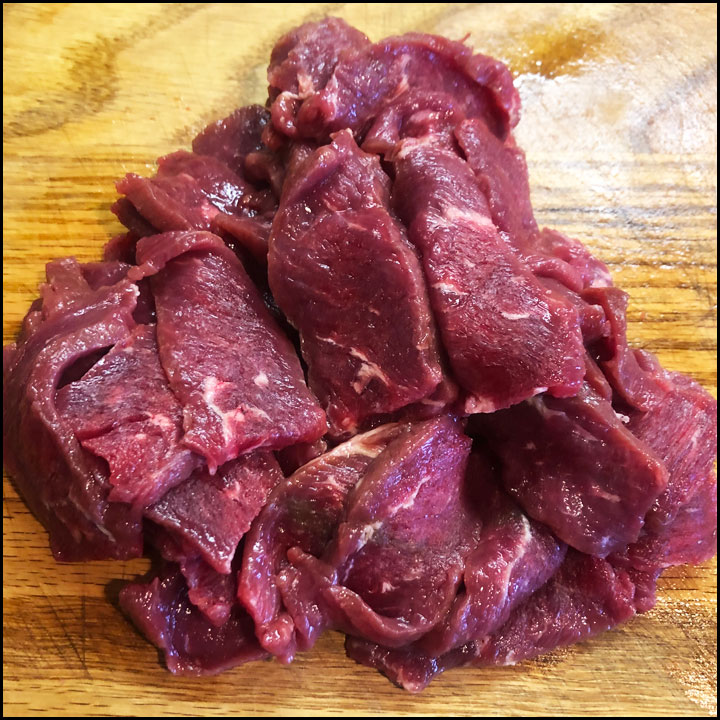 All-natural, grass-fed beef - NY Strip Steak